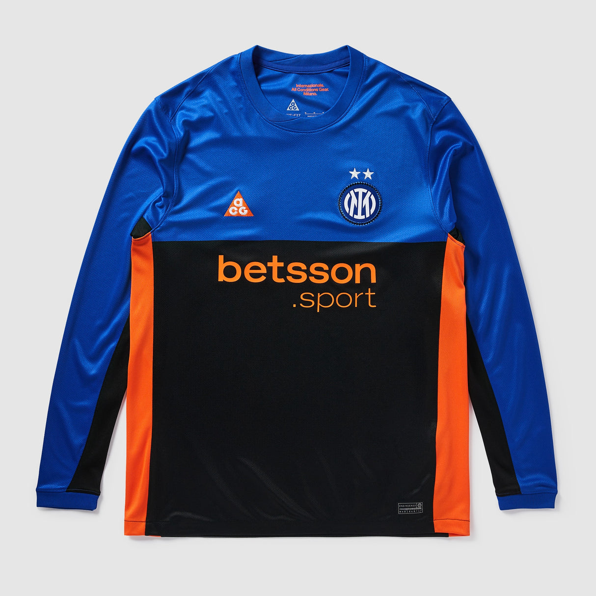 Inter Milan 2025/26 Stadium Fourth LS Jersey