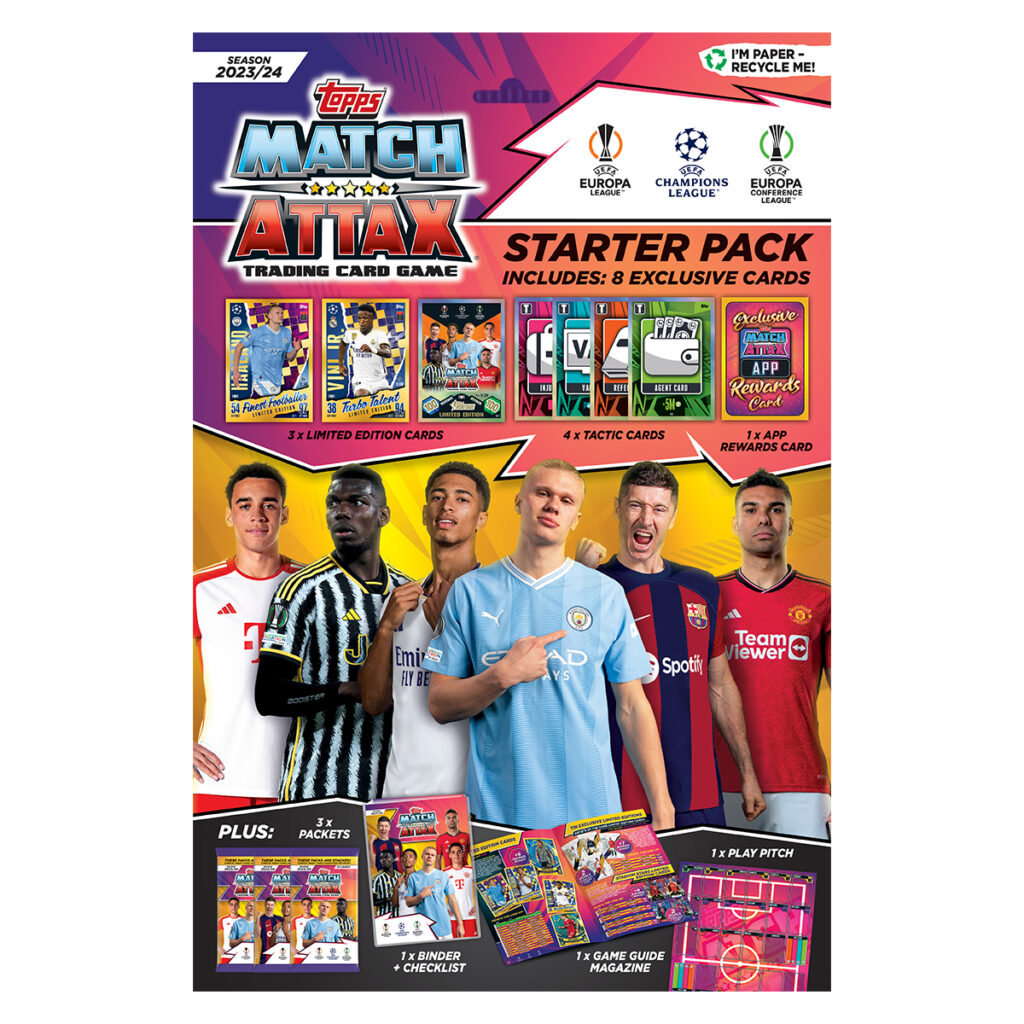 2023 24 Topps Match Attax Champions League Starter Pack Tursi Soccer 2023-24-topps-match-attax-champions-league-starter-pack-tursi-soccer