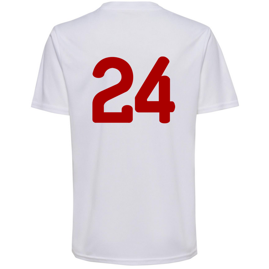 Pelada Academy White Game Jersey