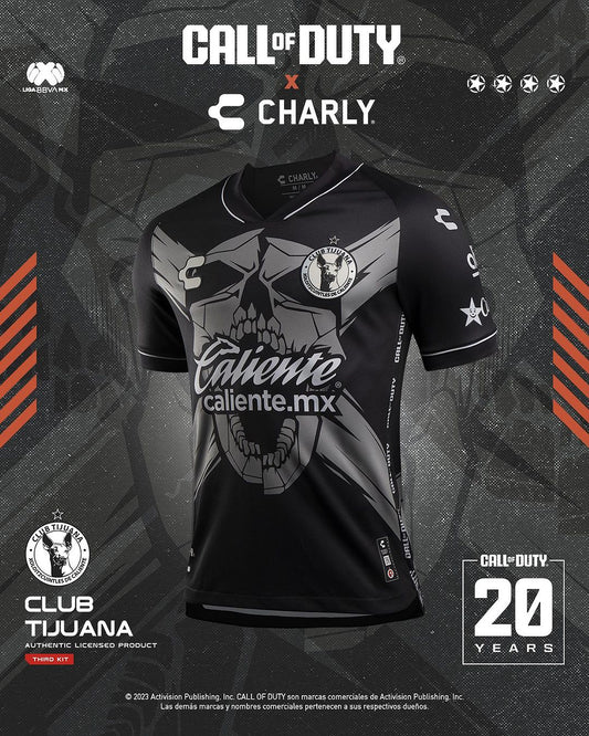Call of Duty x Club Tijuana Xolos 2023 Third Jersey