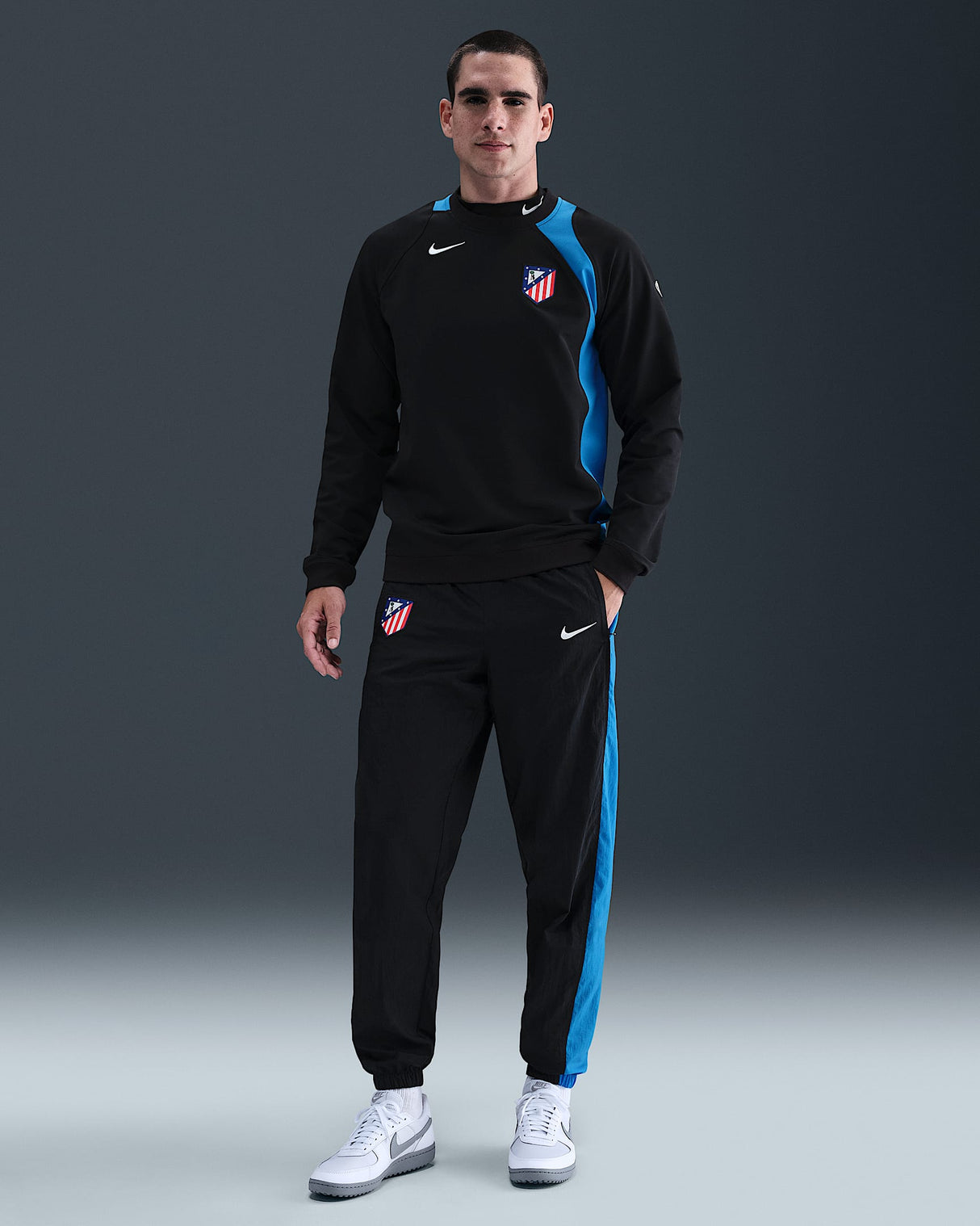 Atlético Madrid Total 90 Soccer Crew-Neck Top