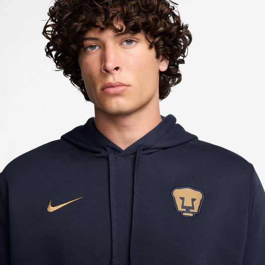 Pumas UNAM 2025/26 Fleece Pullover Hoodie
