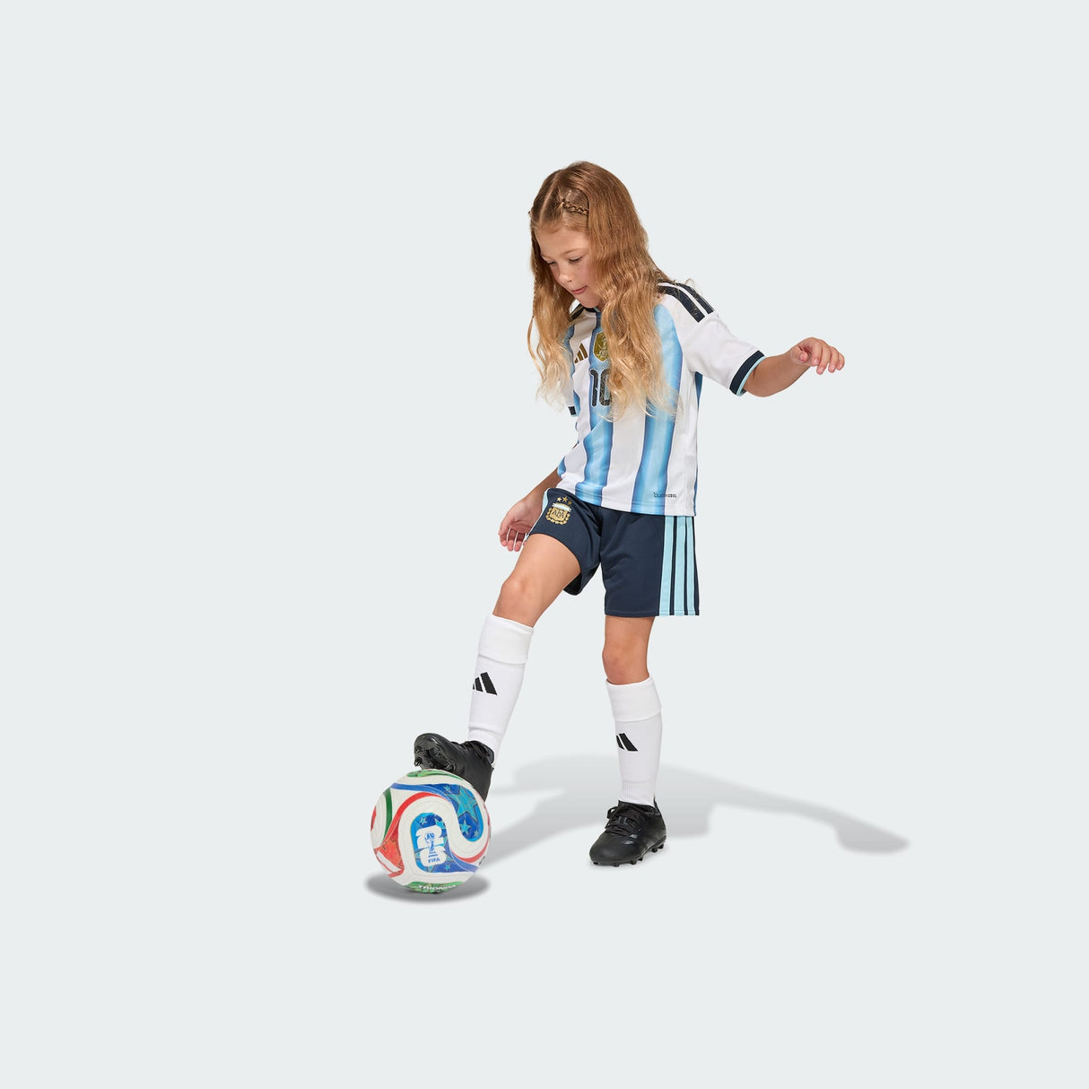 Mini Argentina Messi 2026 Home Kit