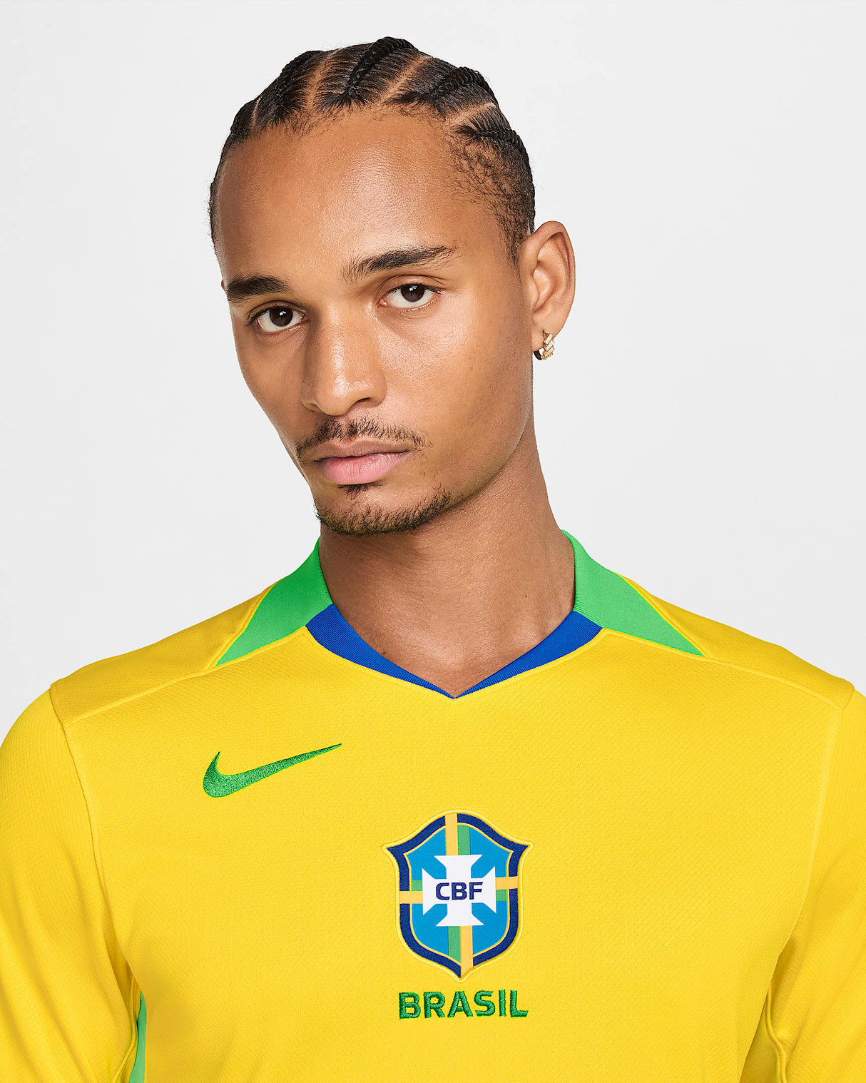 Brazil 2025 Stadium Home Jersey