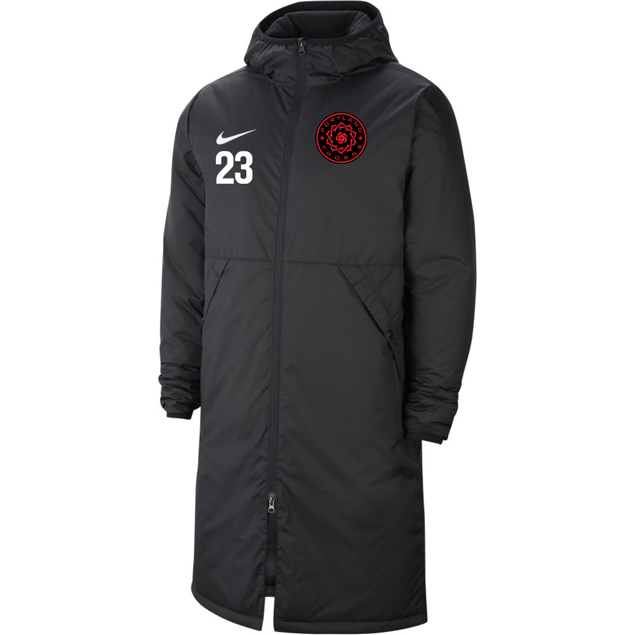 Soccer best sale sideline jacket