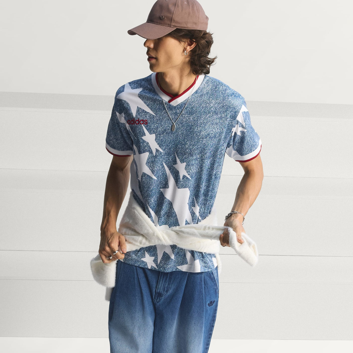 Denim Graphic Jersey