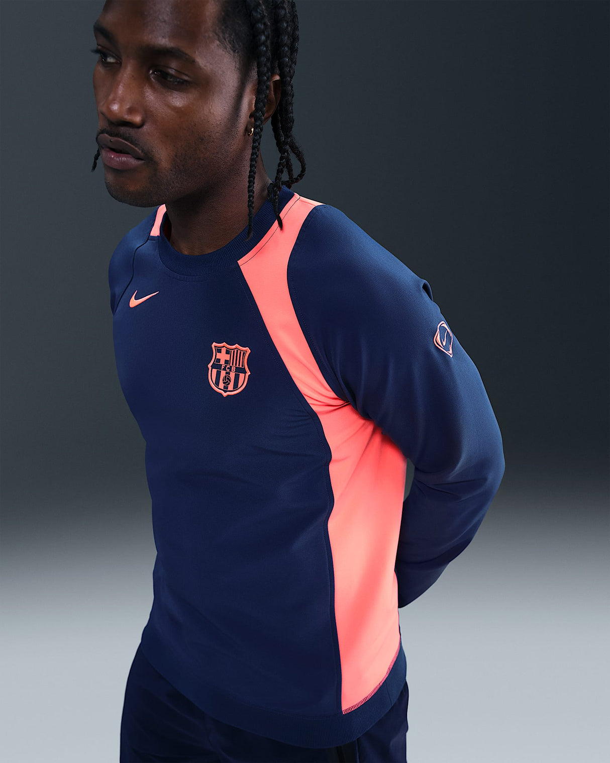 FC Barcelona Total 90 Crew Neck Top