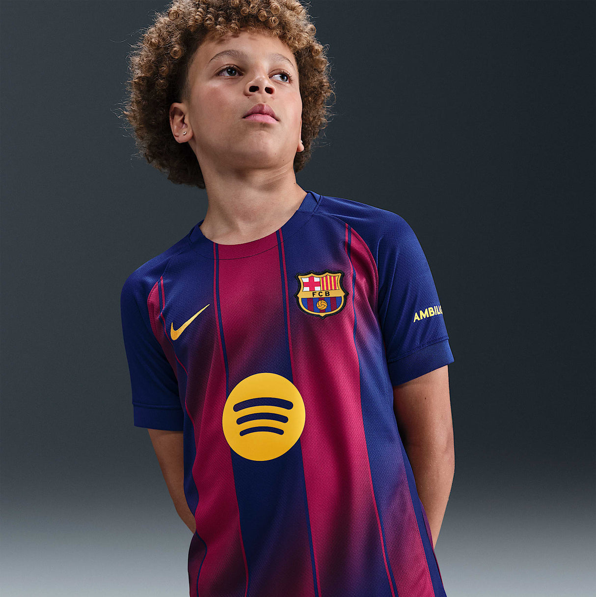 Youth FC Barcelona 2025/26 Stadium Home Jersey