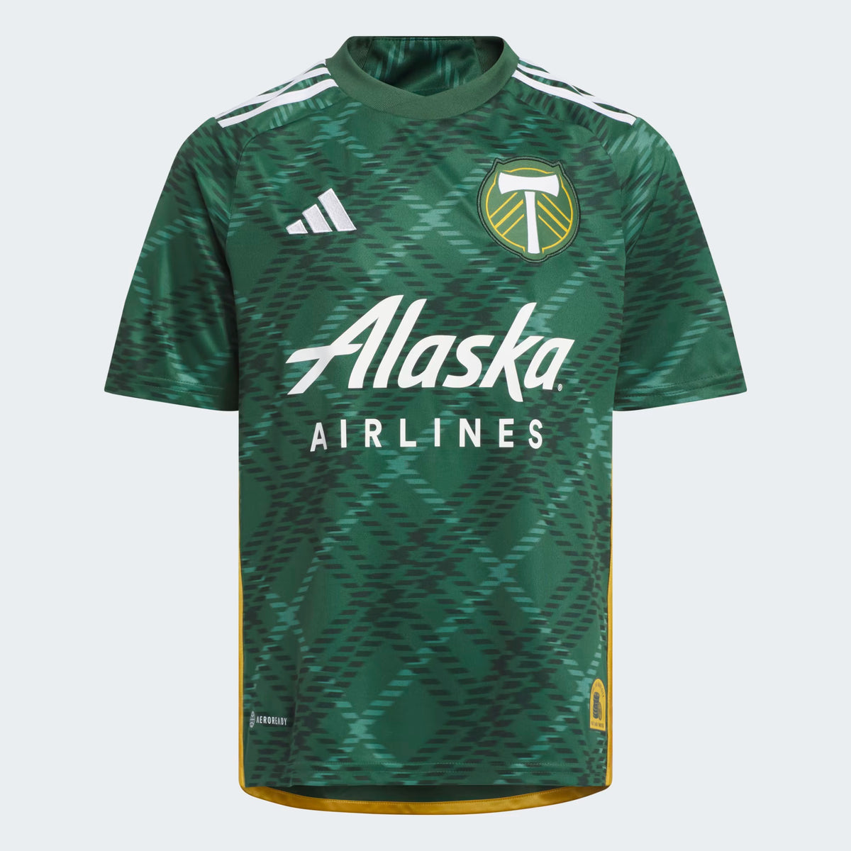 adidas 2023-24 Portland Timbers Men's Stadium Home Jersey in 2023