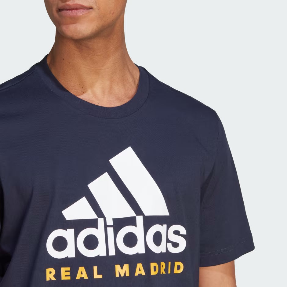 Real Madrid DNA Graphic T-Shirt [Navy]