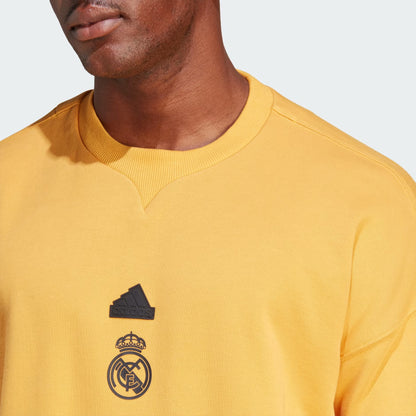 Real Madrid 2023/24 Lifestyler Crew Sweatshirt
