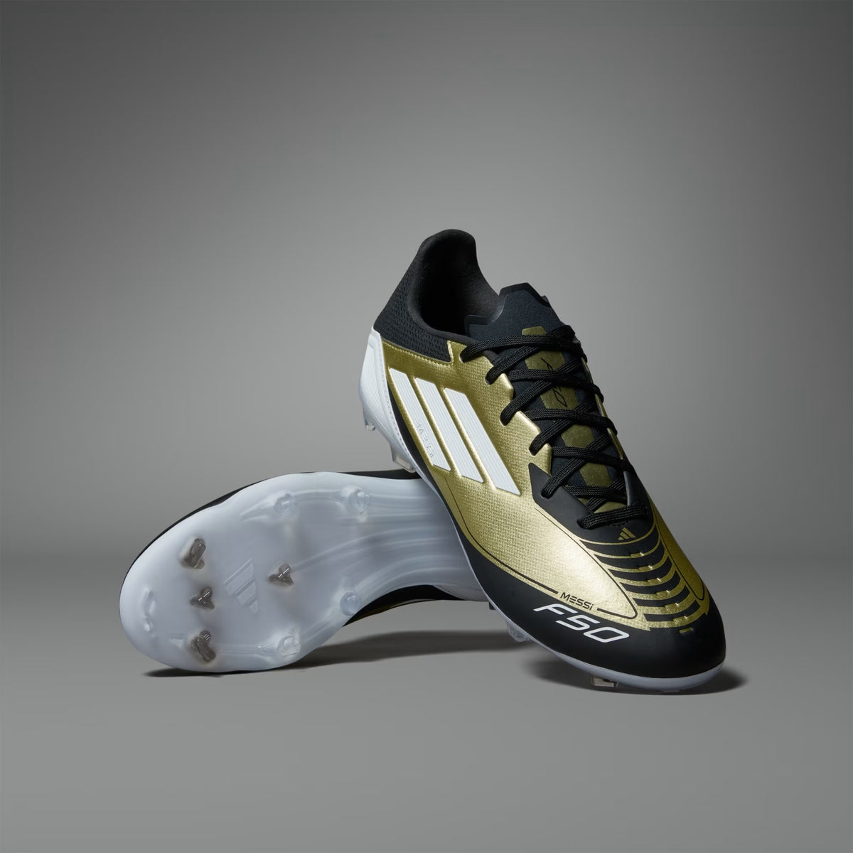 F50 Messi League FG/MG [Black/Gold] – Tursi Soccer Store