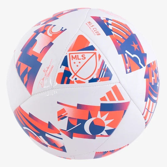 MLS Club 2024 Ball [White/Solar Red]