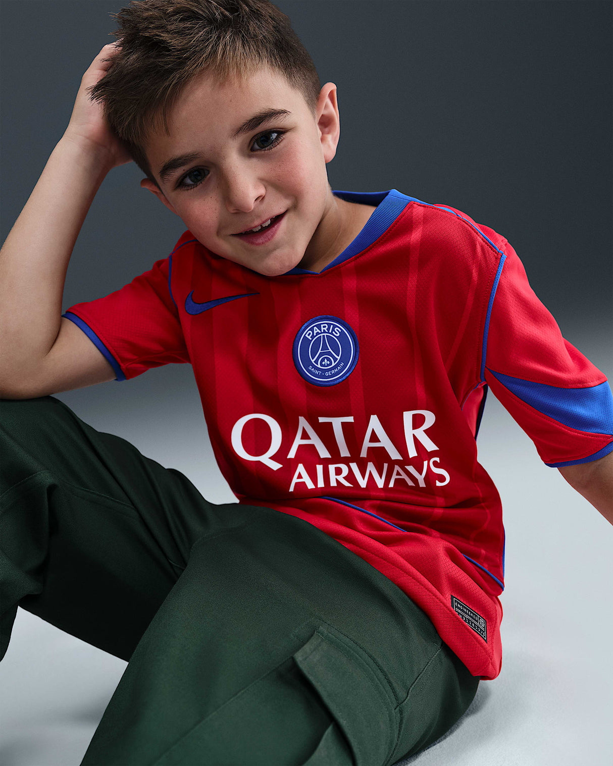 Kids Paris Saint-Germain 2025/26 Stadium Third Kit