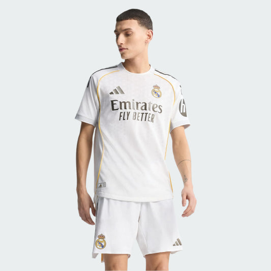 Real Madrid 2025/26 Home Authentic Jersey