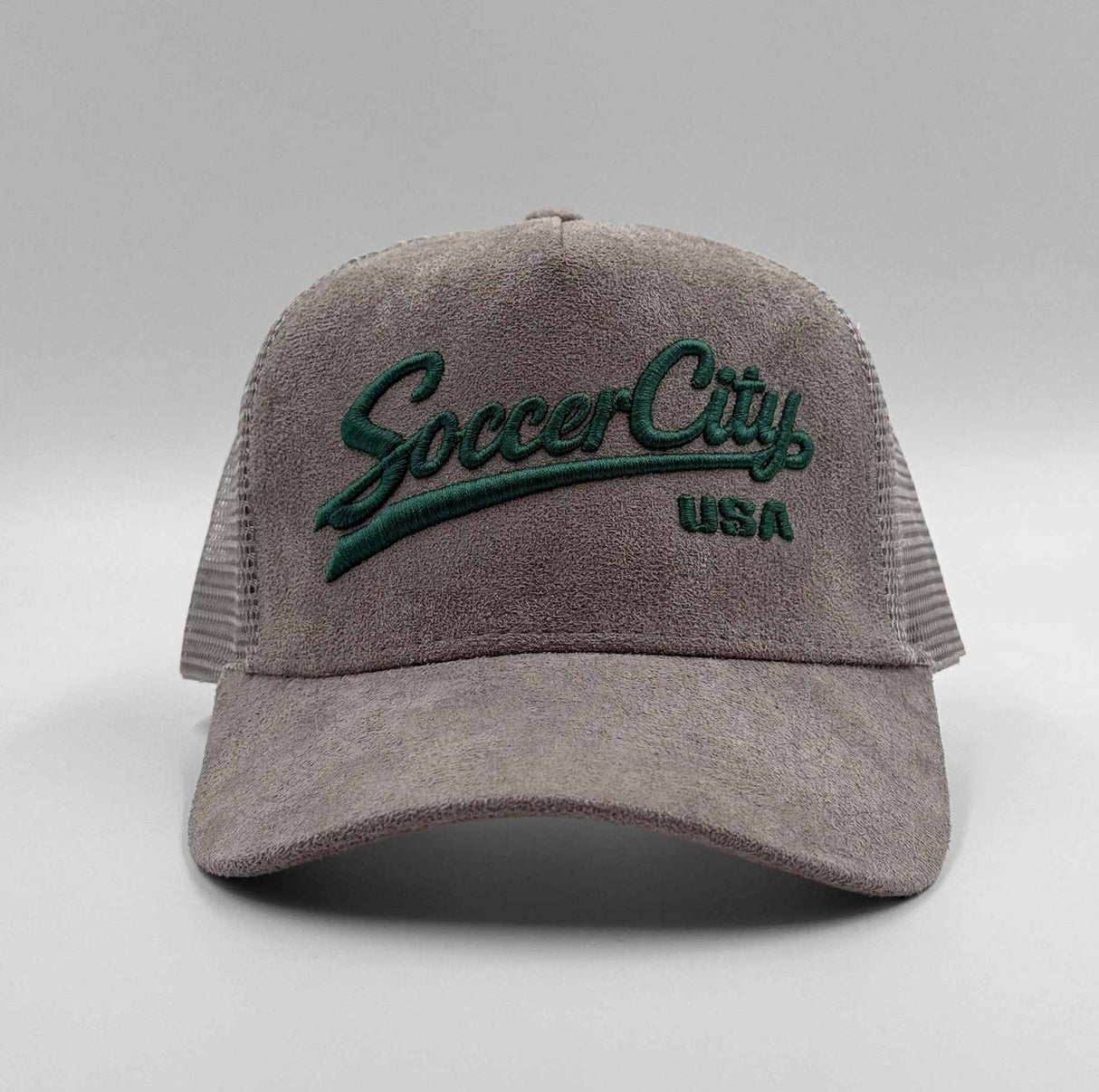 Soccer City Sueded Trucker