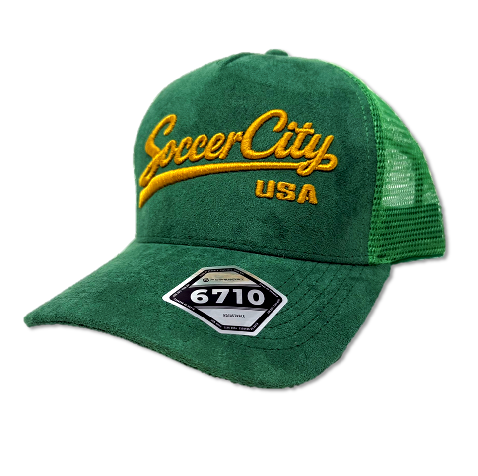 Soccer City Sueded Trucker