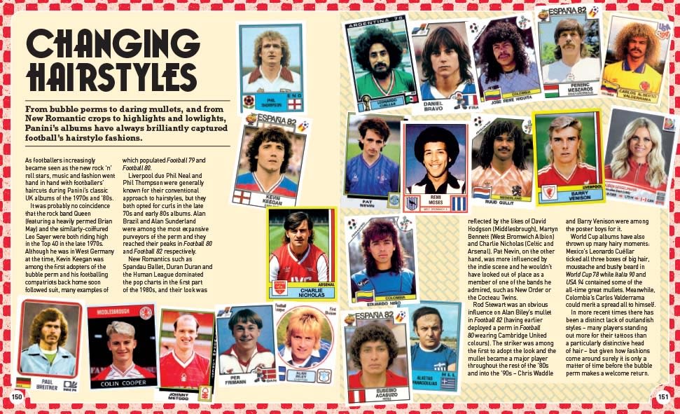 Panini Football Stickers: The Official Celebration