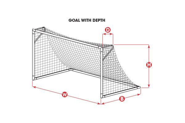 8H x 24W x 3D x 8.5B, 120MM, Mesh, 3mm Solid Braid Knotless