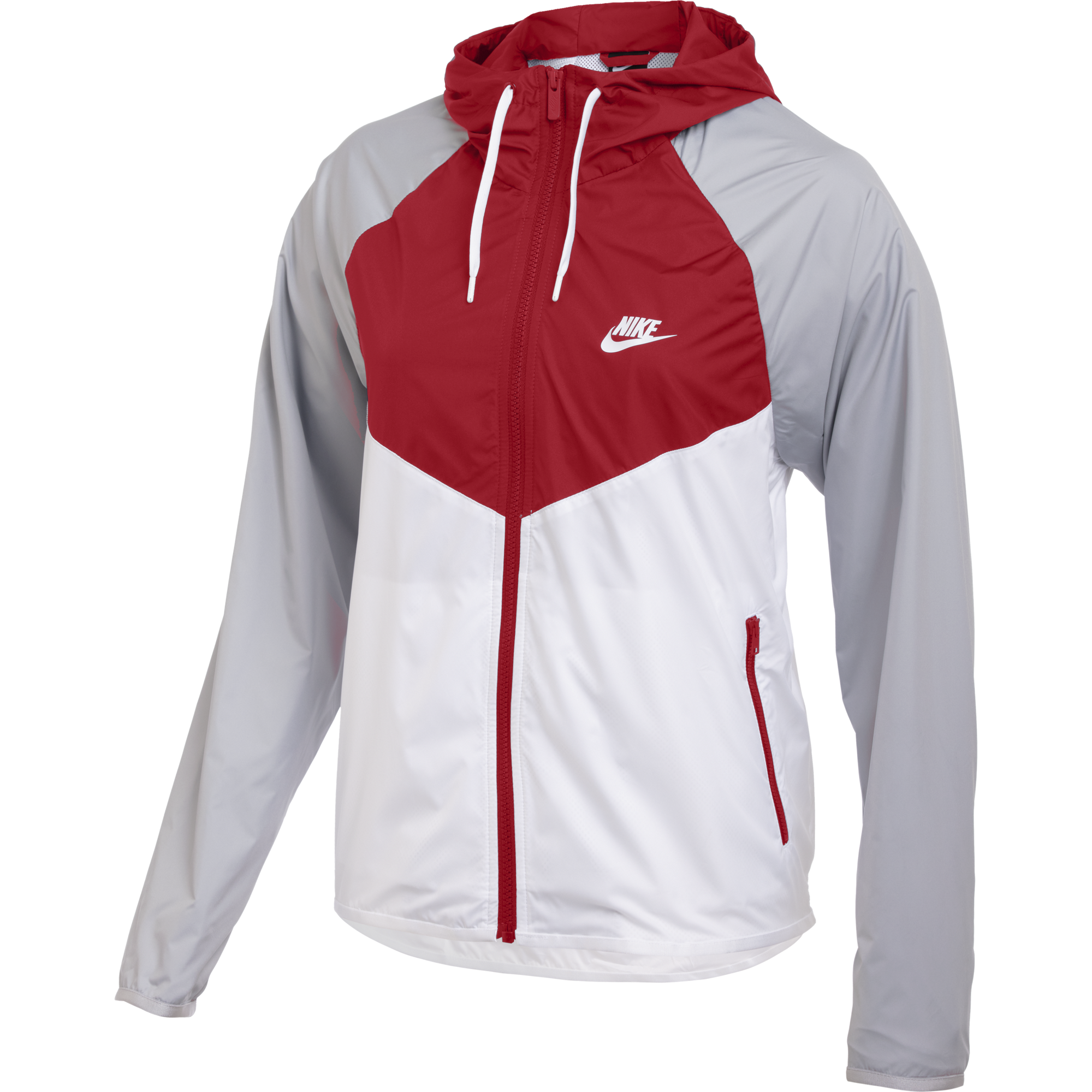 Womens red 2025 nike windbreaker