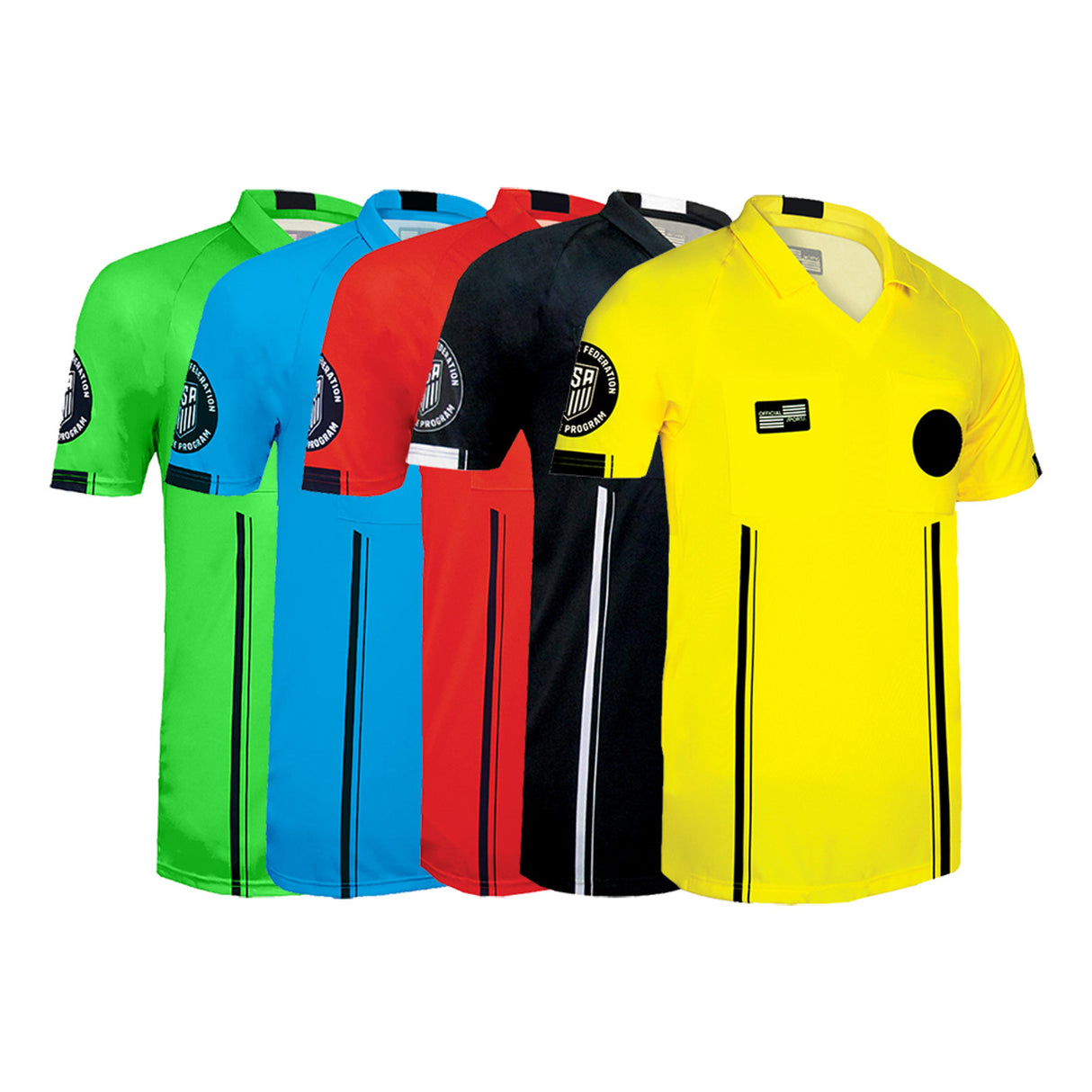 Men's USSF Economy Referee Jersey S/S