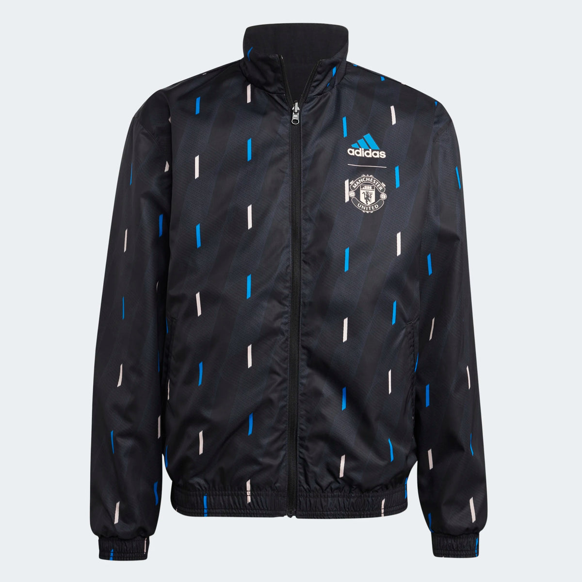 : adidas Real Madrid Anthem Jacket Men's, White, Size S : Sports  & Outdoors