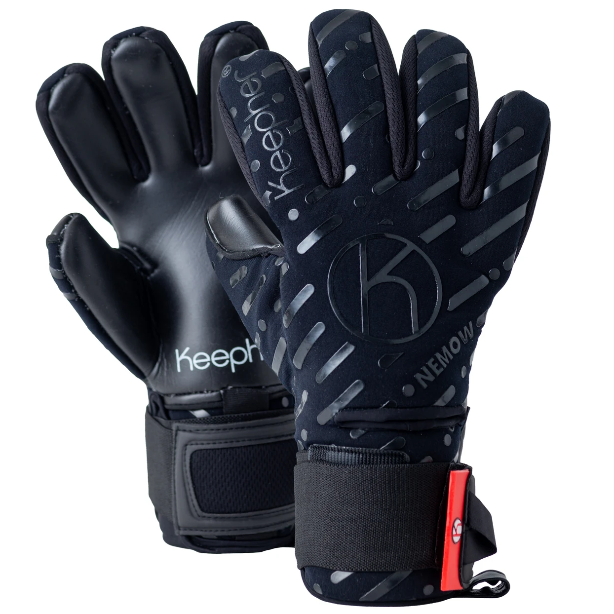 Nemow Pro Match GK Gloves Black Black Tursi Soccer Store