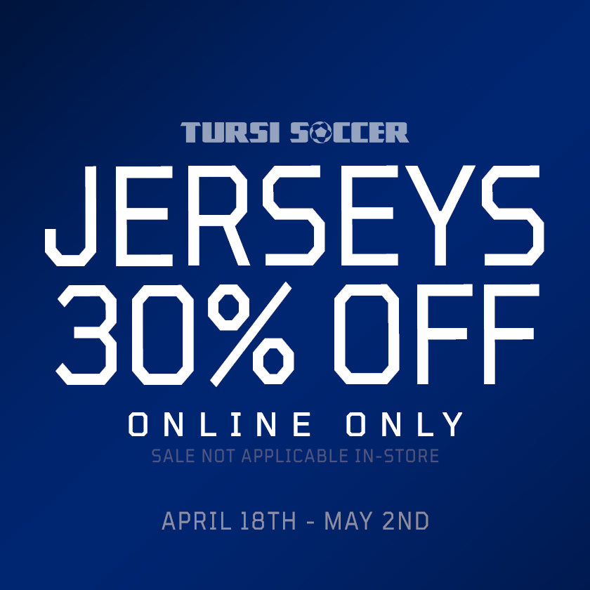 30% OFF JERSEYS