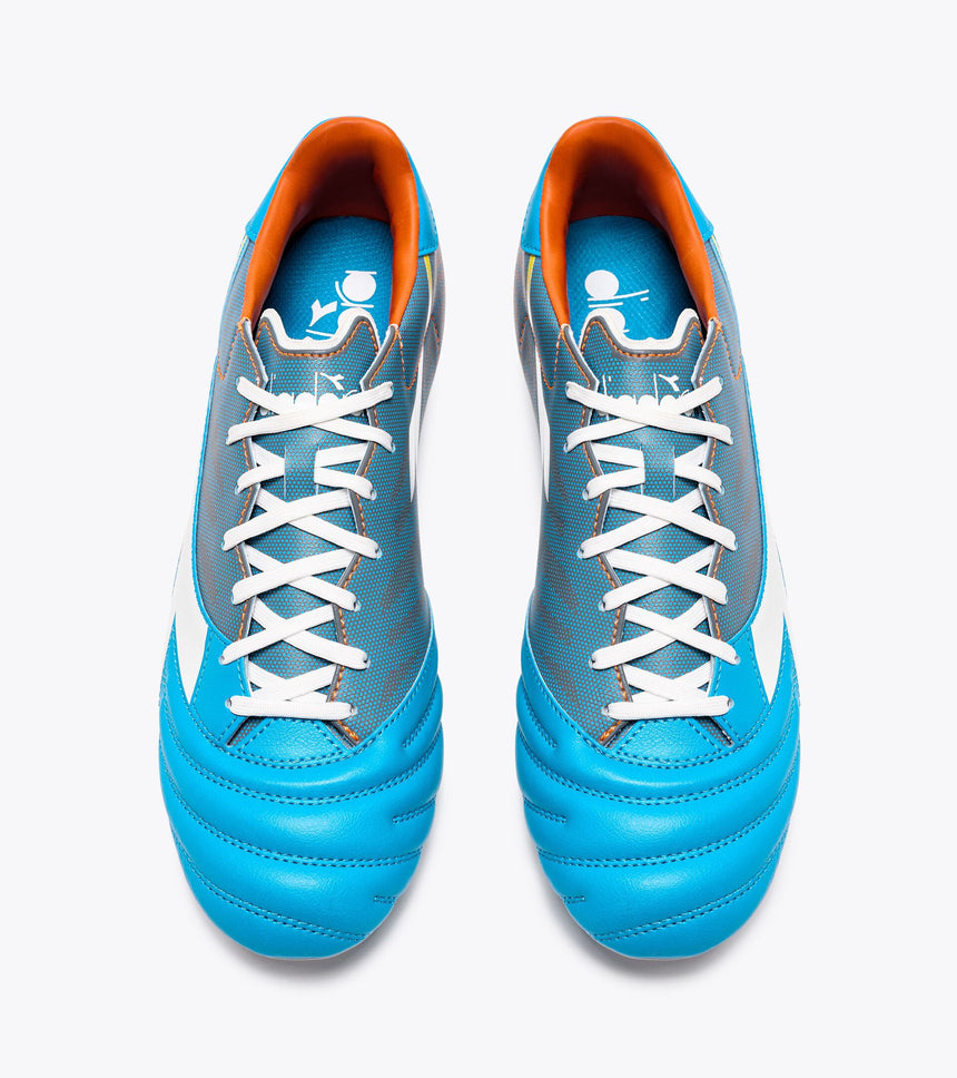 Diadora Brasil Veloce GR FG [Blue Fluo/White/Orange]
