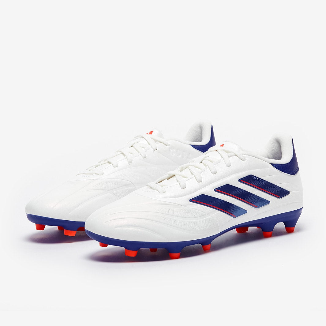 Adidas Cope Pure 2 League FG [White/Blue]