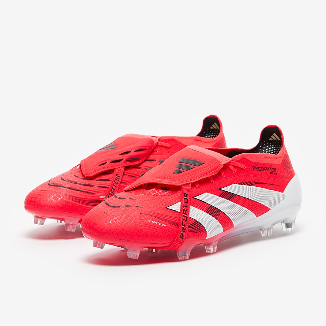adidas Predator Elite ft FG Soccer Cleats (Lucid Red/Black) 8.5 M / 9.5 W adidas Predator Elite ft FG Soccer Cleats (Lucid Red/Black) 8.5 M / 9.5 W