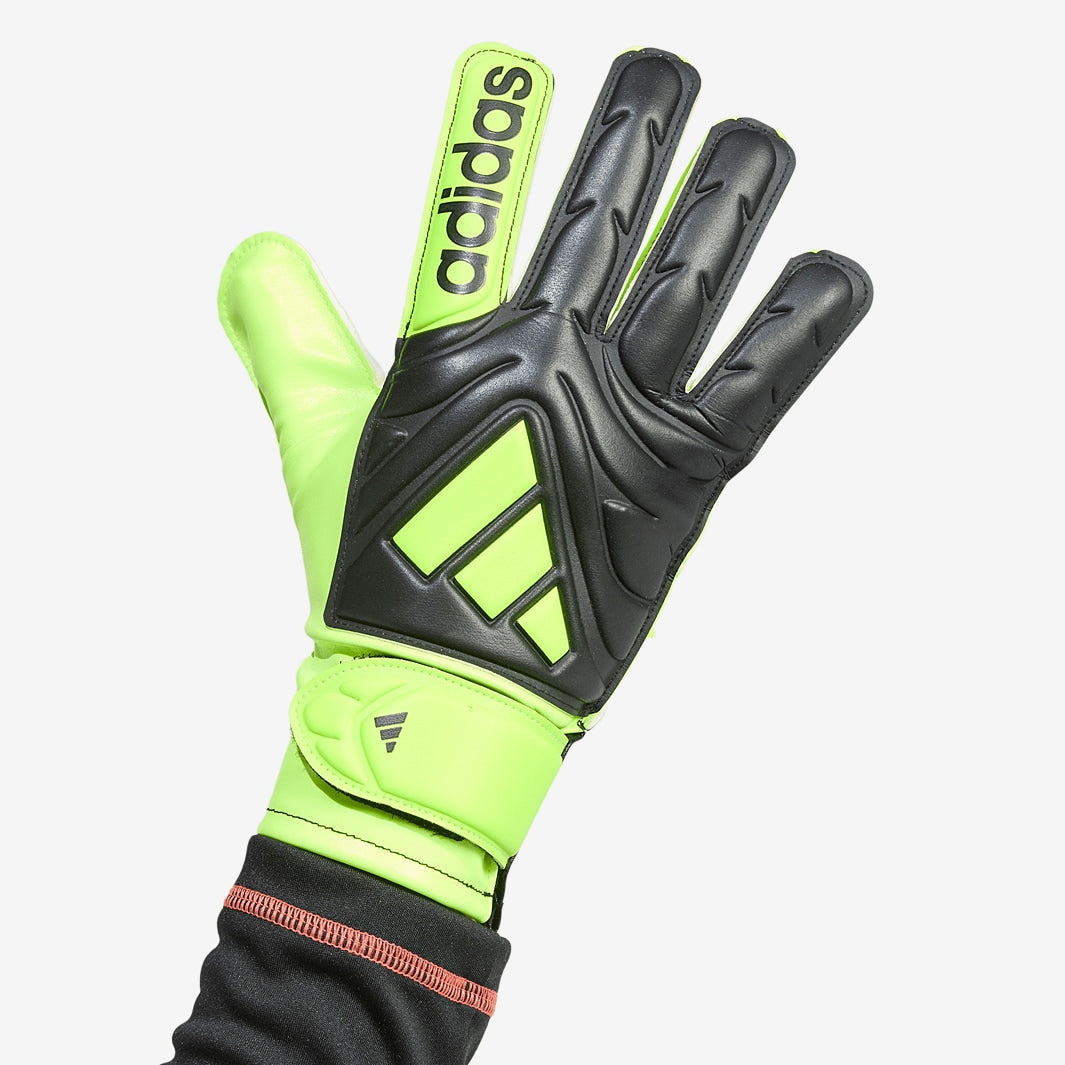 Junior Copa Club Keeper Glove [Black/Lucid Lemon]