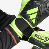 Junior Copa Club Keeper Glove [Black/Lucid Lemon]