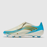 Junior F50 League LL Messi FG [Ivory/Sea Blue]