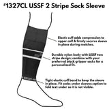 USSF Two Stripe Sock Sleeve