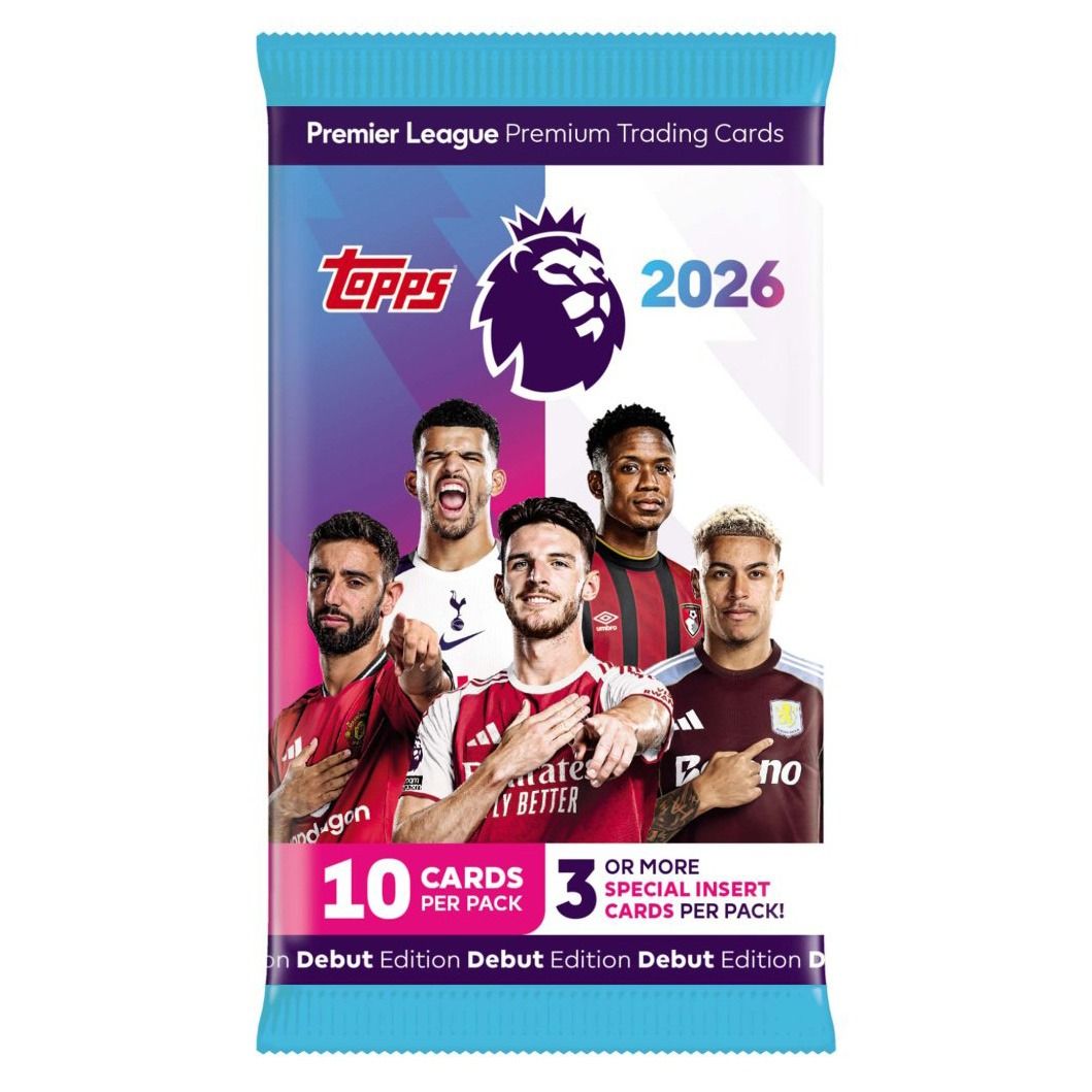 2025/26 Topps Premier League Card Pack [10 Cards]