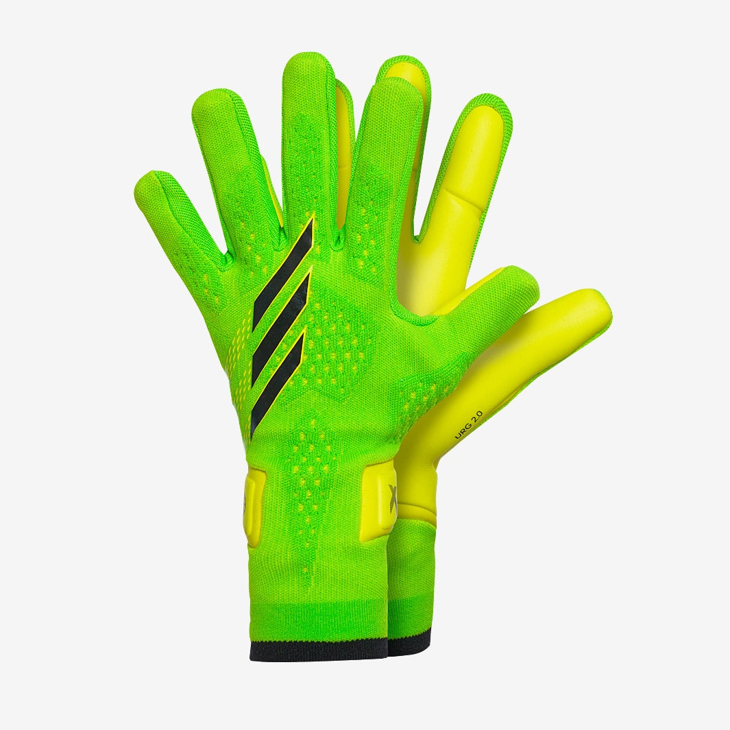 X Pro GK Gloves [Solar Green/Black/Solar Yellow]