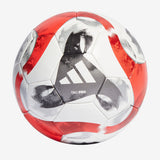 Tiro Pro Soccer Ball [White/Black/Iron Metallic]