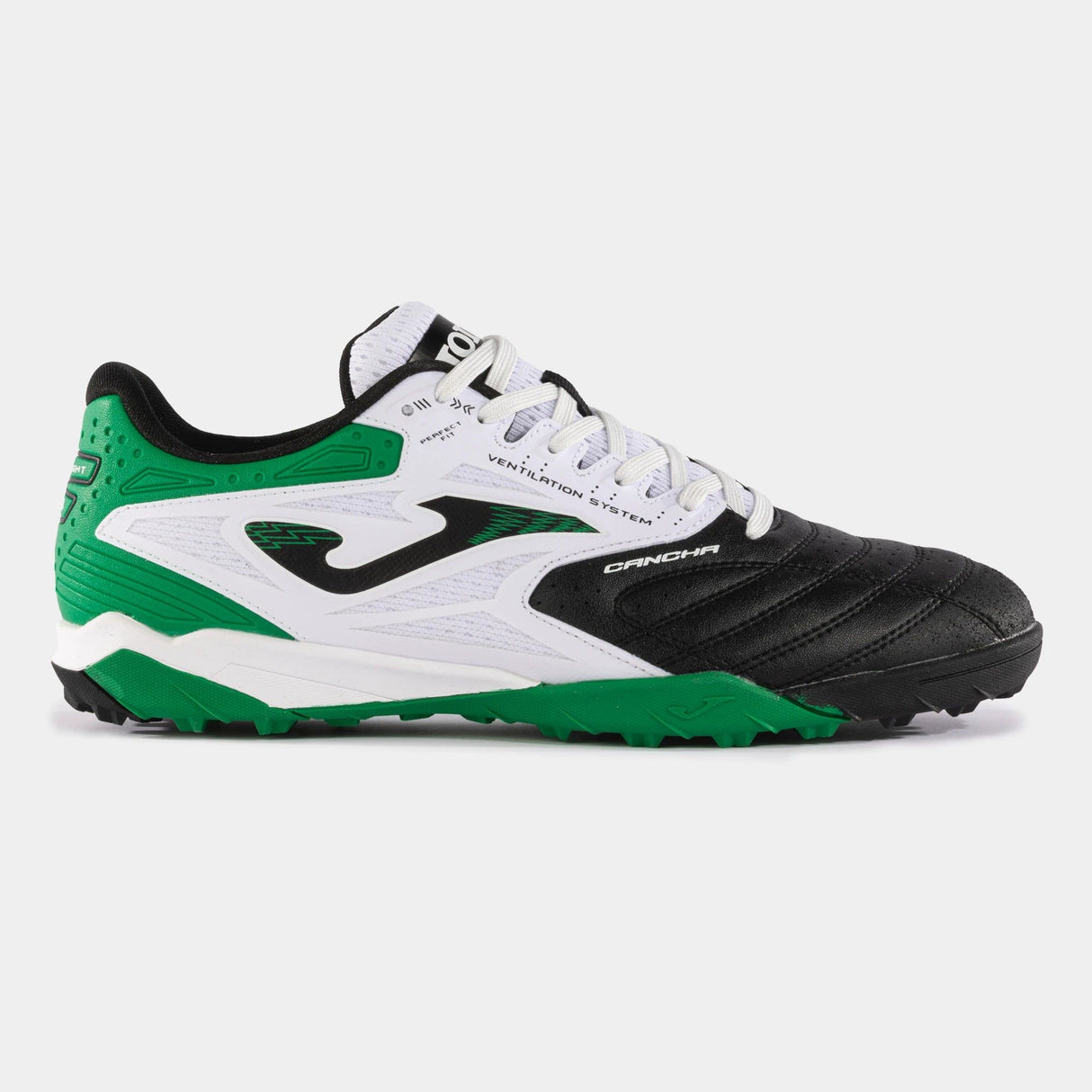 Cancha 24 TF [Black/White/Green]