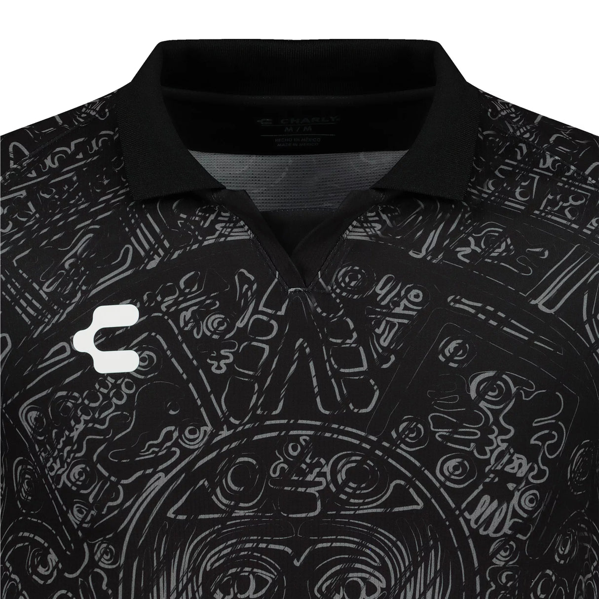 Charly Mexico Aztec Heritage Jersey, Black / 3XL Charly Mexico Aztec Heritage Jersey, Black / 3XL