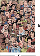 Soccer Legends Poster