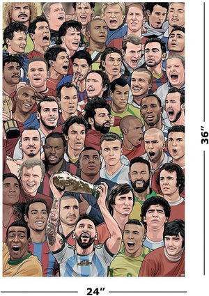 Soccer Legends Poster