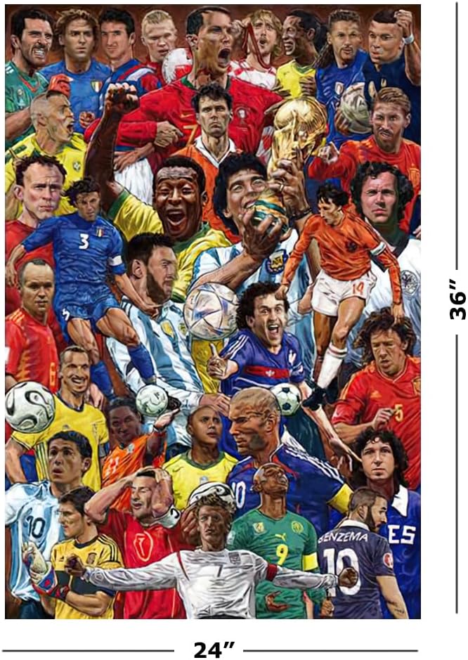 Soccer Legends Poster