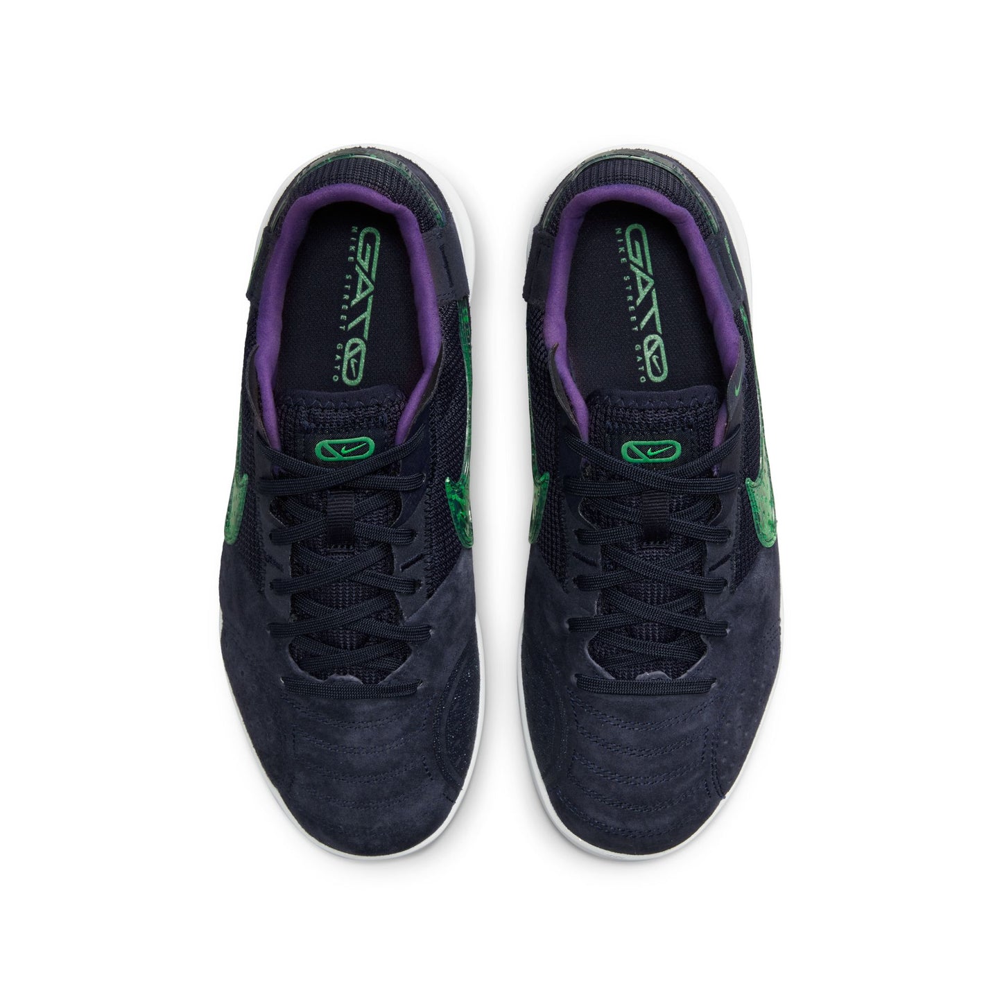 Junior Nike Streetgato IC [Blackened Blue/Green]