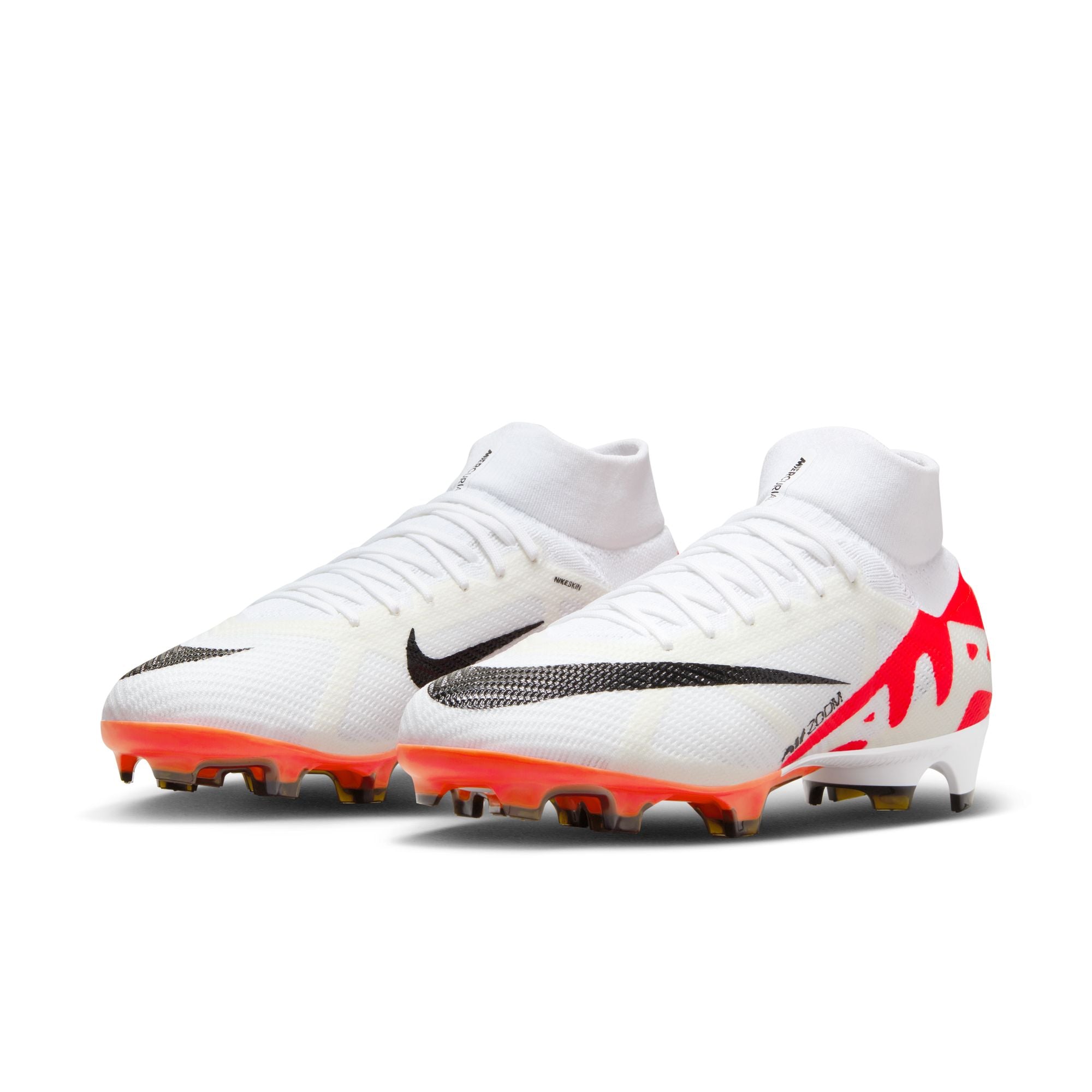 Zoom Mercurial Superfly 9 Pro FG [White/Bright Crimson] – Tursi Soccer ...