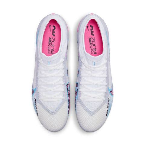 Nike Zoom Vapor 15 Pro TF - White/Baltic Blue