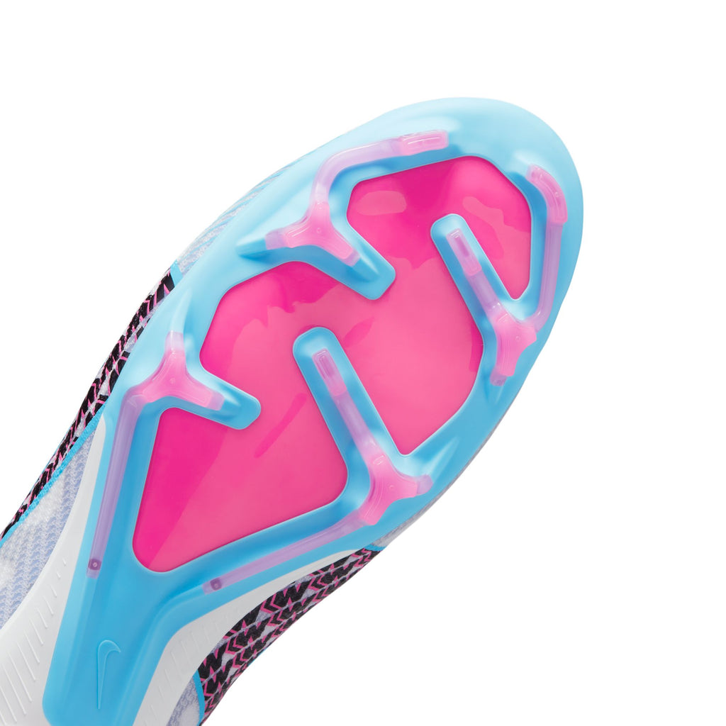 Nike Zoom Vapor 15 Elite FG (White/Baltic Blue-Pink Blast) - Soccer  Wearhouse