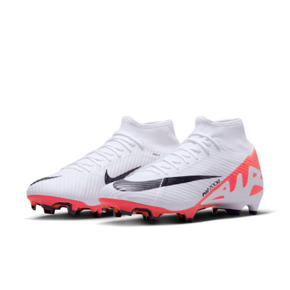 Zoom Superfly 9 Academy FG/MG [Bright Crimson/White-Black]