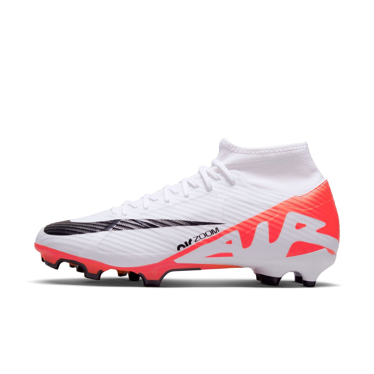 Zoom Superfly 9 Academy FG/MG [Bright Crimson/White-Black]