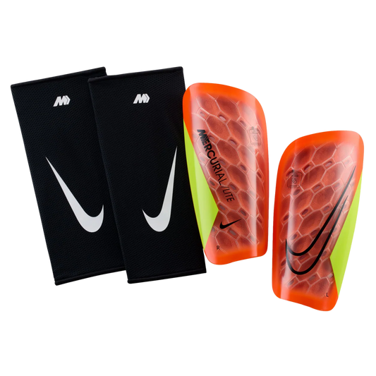 Mercurial Lite Shin Guard [Hyper Crimson/Volt]